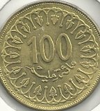 Monedas - Africa - Tunez - 309 - Año 1997 - 100 Millim