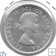 Monedas - America - Canadá - 54 - Año 1961 - dolar - plata