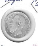 Monedas - Europa - Belgica - 29.1 - 1886 - franco - plata