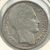 Monedas - Europa - Francia - 878 - Año 1933 - 10 francos