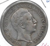 Monedas - Europa - Alemania - 523 - 1902 - Prusia - 5 mark - plata