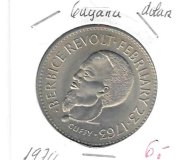 Monedas - America - Guyana - 36 - 1970 - dolar