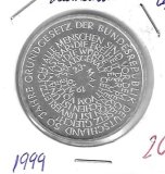 Monedas - Europa - Alemania - 196 - 1999 - 10 marcos - plata