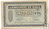 Billetes - EspaÃ±a - II RepÃºblica (1931 - 1939) - Locales - CataluÃ±a - 261 - EBC- - 1937 - Baga - 50 Cts - num ref:7890