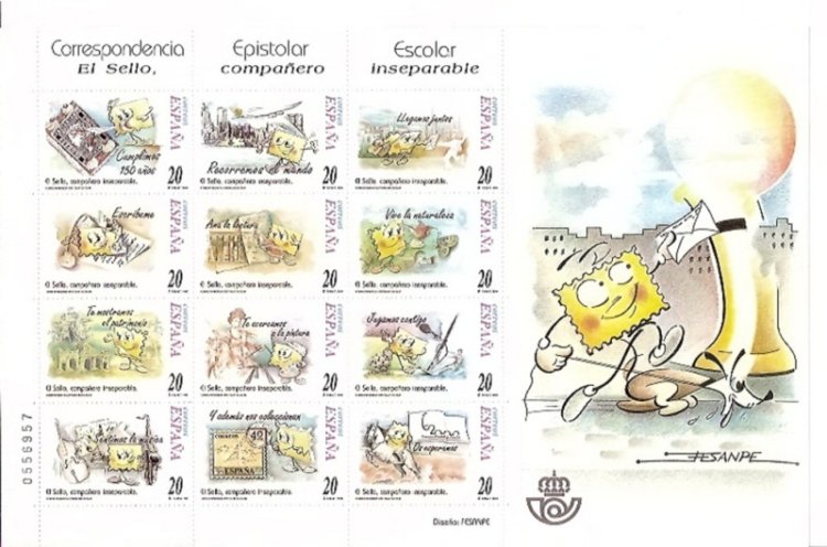 Sellos - Países - España - Minipliegos - 1999 (66) - ** - Click en la imagen para cerrar