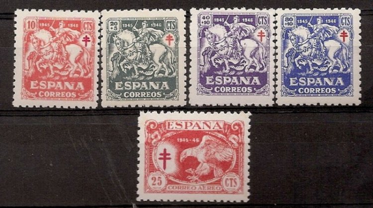 Sellos - Países - España - 1º Cent. (Series Completas) - 0993/97 - ** - Click en la imagen para cerrar