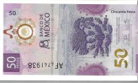 Billetes - America - Mexico - W133 - SC - 2021 - 50 pesos - Num.ref: AF4741938