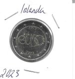 Monedas - Euros - 2€ - Irlanda - SC - 2023 - 50 Aniversario Adhesion UE