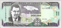 Billetes - America - Jamaica - 76d - 2006 - 100 dolares - Num.ref: TE775561