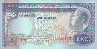 Billetes - Africa - Santo Tomé - 064 - sc - Año 1993 - 1000 dolares