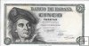 Billetes - EspaÃ±a - Estado EspaÃ±ol (1936 - 1975) - 5 ptas - 464 - ebs - 1948 - Num.ref: 02988937 - Sin serie