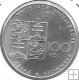 Monedas - Europa - Checoslovaquia - 141 - 1990 - Rep. Federal Checoslovaquia - 100 coronas