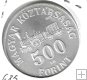 Monedas - Europa - Hungria - 685 - 1991 - 500 forint