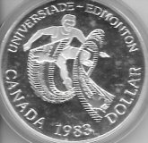 Monedas - America - CanadÃ¡ - 138 - 1983 - Dolar - Plata