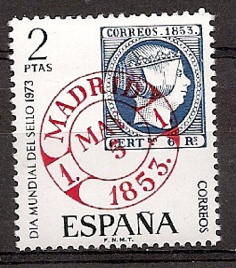 Sellos - Países - España - 2º Cent. (Series Completas) - Estado Español - 1973 - 2127 - ** - Click en la imagen para cerrar