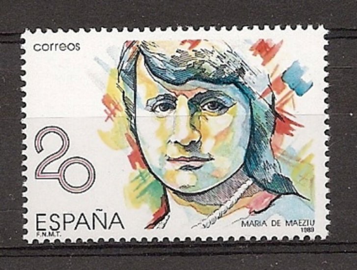 Sellos - Países - España - 2º Cent. (Series Completas) - Juan Carlos I - 1989 - 2989 - ** - Click en la imagen para cerrar