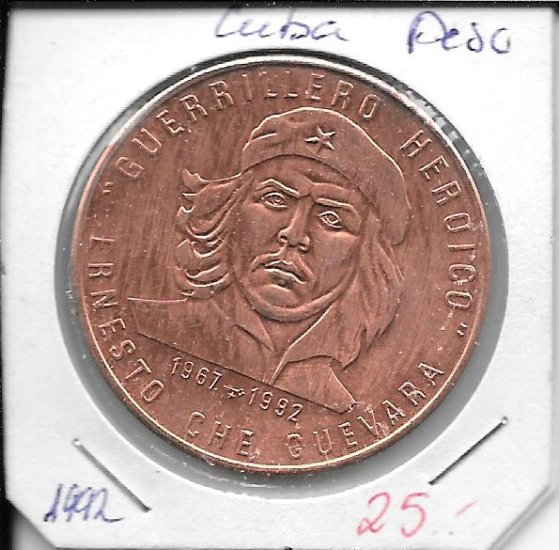 Monedas - America - Cuba - 437 - 1992 - peso - Click en la imagen para cerrar