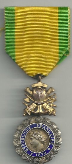 Varios - Condecoraciones - Francia - Medalla al valor y disciplina - Click en la imagen para cerrar