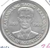 Monedas - Asia - Filipinas - 201 - 1969 - Peso - Plata