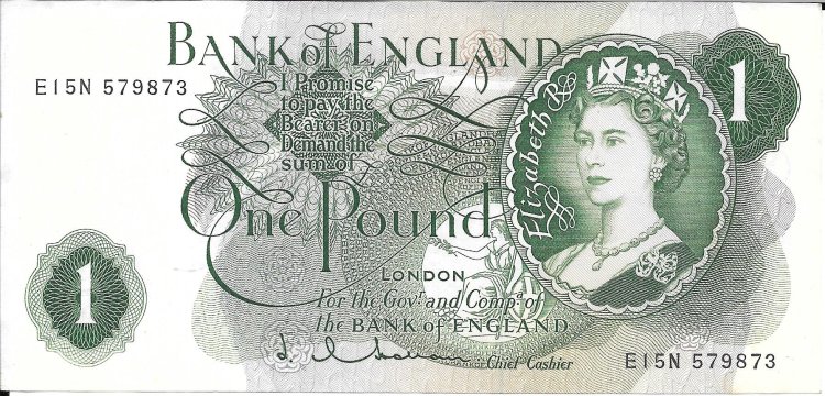 Billetes - Europa - Inglaterra - 374c - mbc+ - Pound - Num.ref: E15N579873 - Click en la imagen para cerrar