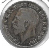 Monedas - Europa - Gran Bretaña - 818-1a - Año 1921 - 1/2 Corona