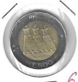 Monedas - Europa - San Marino - 209 - 1987 - 500 liras