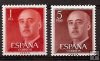 Sellos - Países - España - 2º Cent. (Series Completas) - Estado Español - 1960 - 1290/91 - **