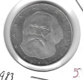 Monedas - Europa - Alemania - 158 - 1983 - 5 marcos