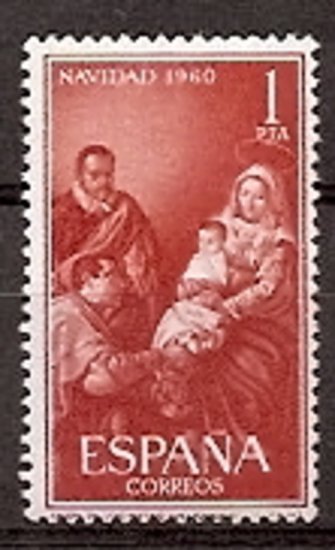 Sellos - Países - España - 2º Cent. (Series Completas) - Estado Español - 1960 - 1325 - ** - Click en la imagen para cerrar