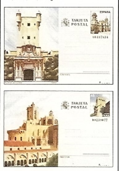 Sellos - España - Enteros Postales - Año 1988 - 145/46 - ** - Click en la imagen para cerrar