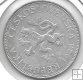 Monedas - Europa - Checoslovaquia - 11 - 1928 - 5 corona - plata