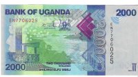 Billetes - Africa - Uganda - 50 - SC - 2024 - 2000 shillings - Num.ref: EN7706026