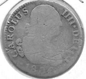 Monedas - EspaÃ±a - Carlos IV (1788 - 1808) - 863 - 1800 - 2 Reales - Sevilla - Plata