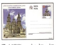 Sellos - España - Enteros Postales - Año 2010 - 188 - **