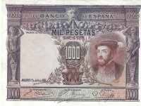 Billetes - EspaÃ±a - Alfonso XIII (1886 - 1931) - 357 - MBC - 1000 pesetas - sin serie - Num.ref: 2934640