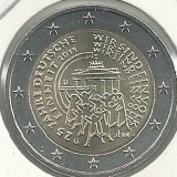 Monedas - Euros - 2€ - Alemania - Año 2015 - 25 Anviersario de la Reunificación - 1 moneda