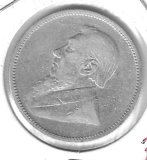 Monedas - Africa - Sudafrica - 6 - 1895 - 2 shillings - plata