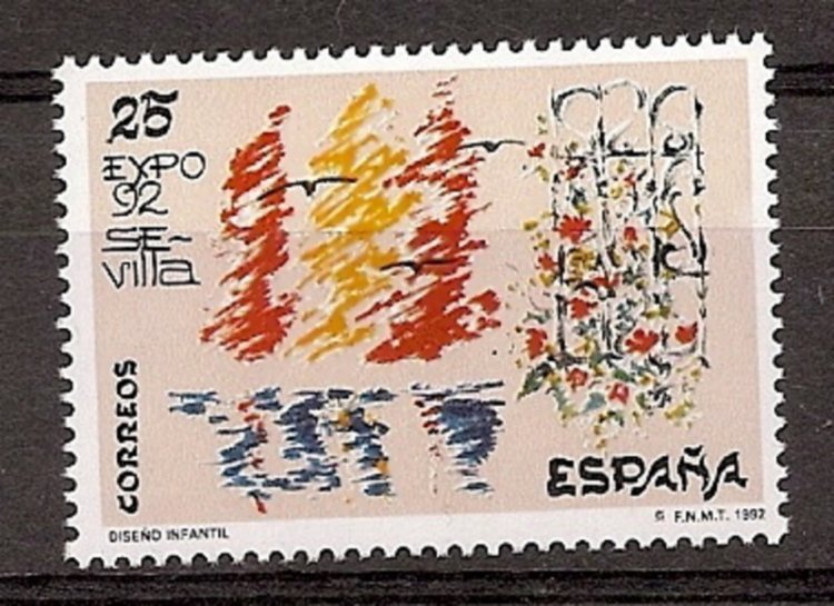 Sellos - Países - España - 2º Cent. (Series Completas) - Juan Carlos I - 1992 - 3153 - ** - Click en la imagen para cerrar