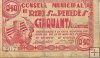 Billetes - EspaÃ±a - II RepÃºblica (1931 - 1939) - Locales - CataluÃ±a - 2115 - 1937 - Ribes del PenedÃ©s - 50 centimos