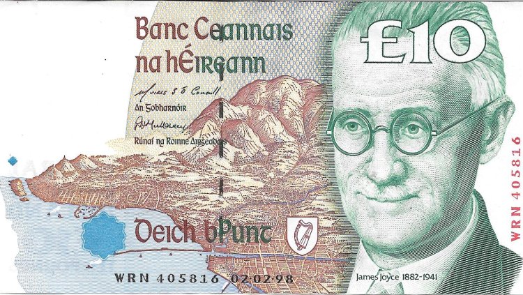 Billetes - Europa - Irlanda - 76b - mbc+ - 1998 - 10 pounds - Num.ref: 405816 - Click en la imagen para cerrar