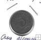 Monedas - Europa - Polonia - 5 - 1917 - Ocupacion ALemana - 5 fenigow