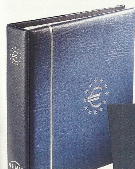 Material - Album de monedas - Faro - album NUMIS para monedas de Euro + Cajetín protector. ref.338772 - Click en la imagen para cerrar