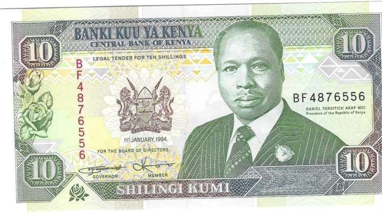 Billetes - Africa - Kenya - 24 - SC - 1994 - 10 shilling - Num.ref: BF4876556 - Click en la imagen para cerrar