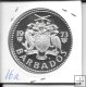 Monedas - America - Barbados - 16a - 1973 - 5 dolar - plata - proof