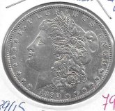 Monedas - America - Estados Unidos - 110 - 1890S - dollar - plata