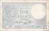 Billetes - Europa - Francia - 094 - bc+ - Año 1941 - 10 francos