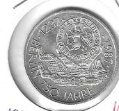 Monedas - Europa - Alemania - 166 - 1987 - 10 marcos - plata