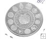 Monedas - America - Bolivia - 209 - 1997 - 10 bolivares - plata