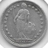 Monedas - Europa - Suiza - 24 - Año 1928 - Franco