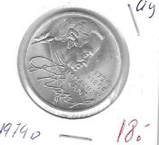 Monedas - Europa - Alemania - 139 - 1974D - 5 marcos - plata